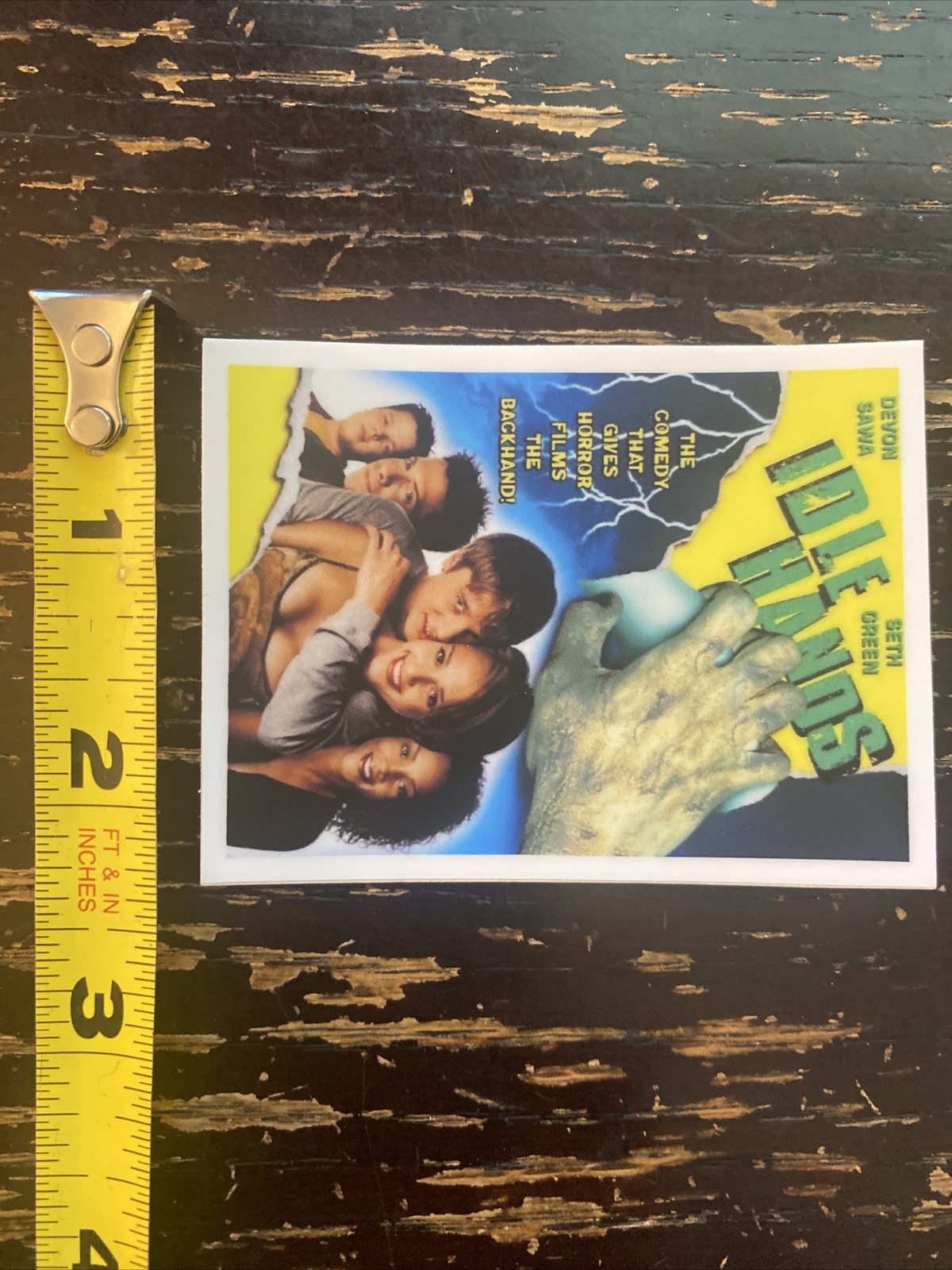 Idle Hands – Seth Green/Jessica Alba (THIS IS A STICKER) Dishwasher Safe