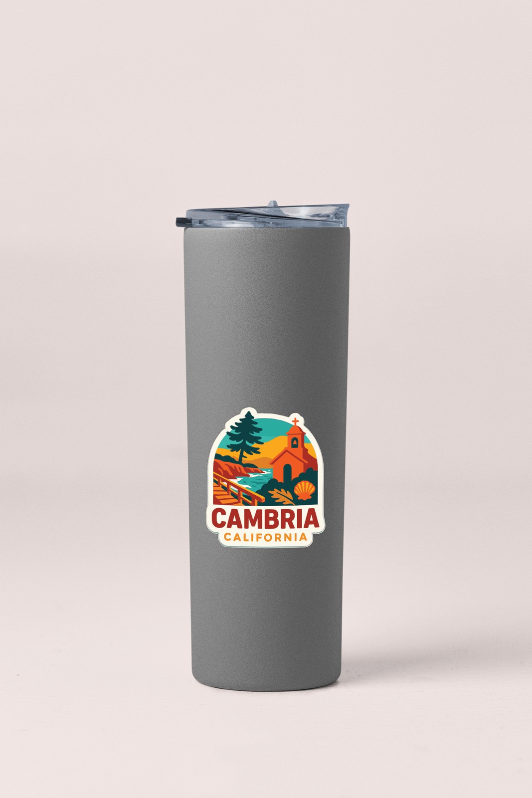 Cambria Sticker Decal Vinyl Die-Cut City Skyline Landmark Design