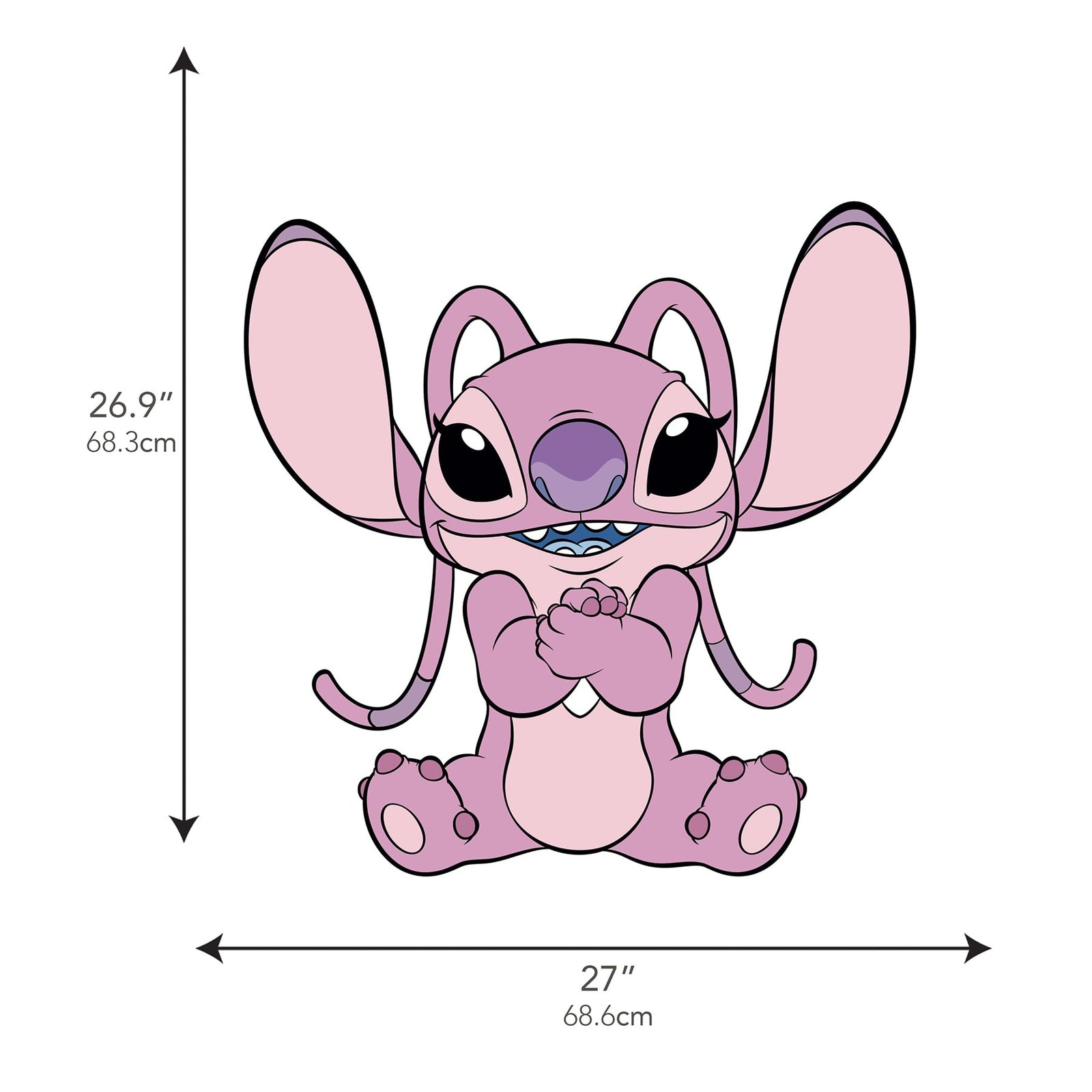 Disney Lilo & Stitch Angel Wall Decals by , RMDM5593