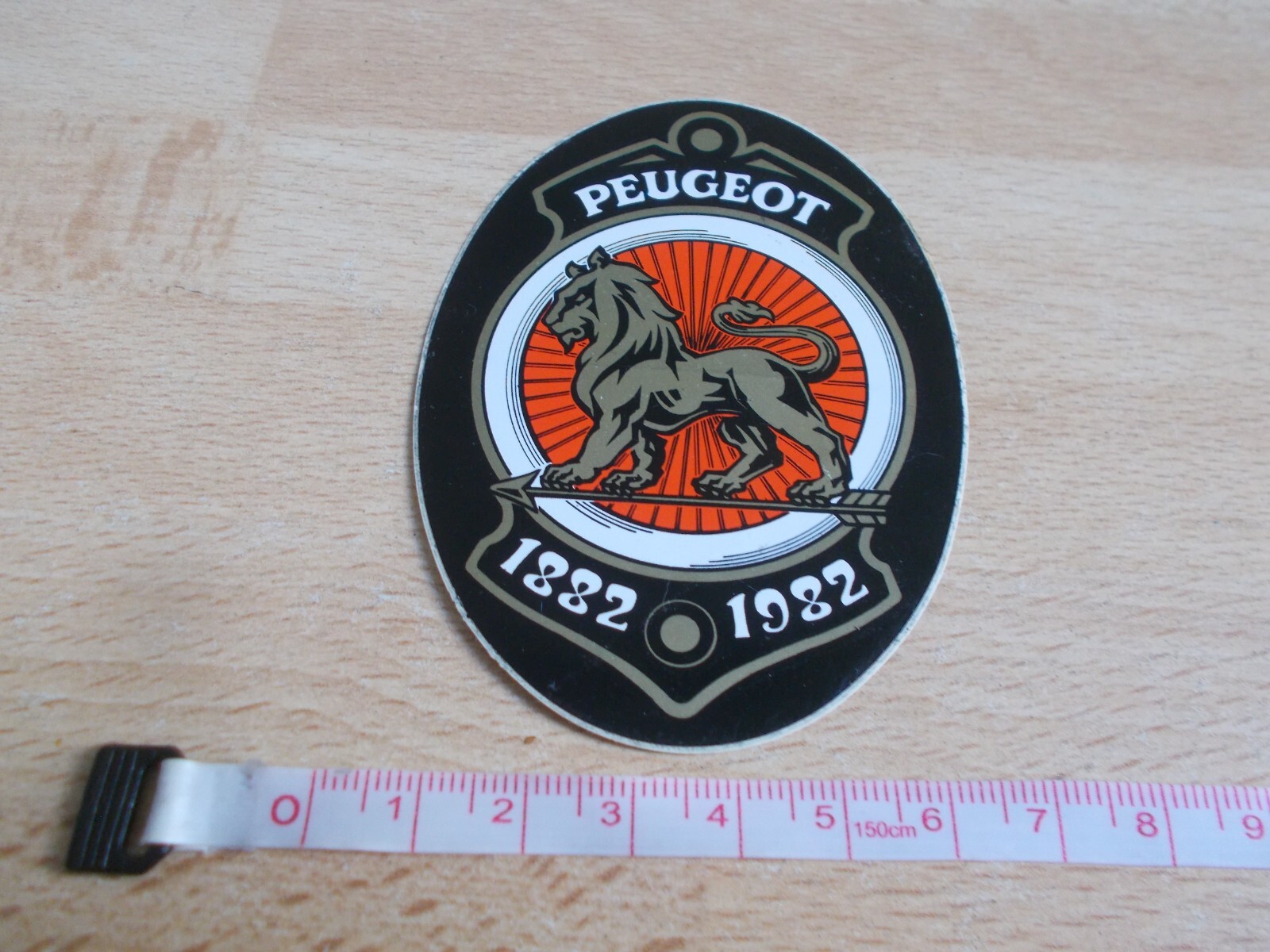 Sticker Peugeot 1882-1982