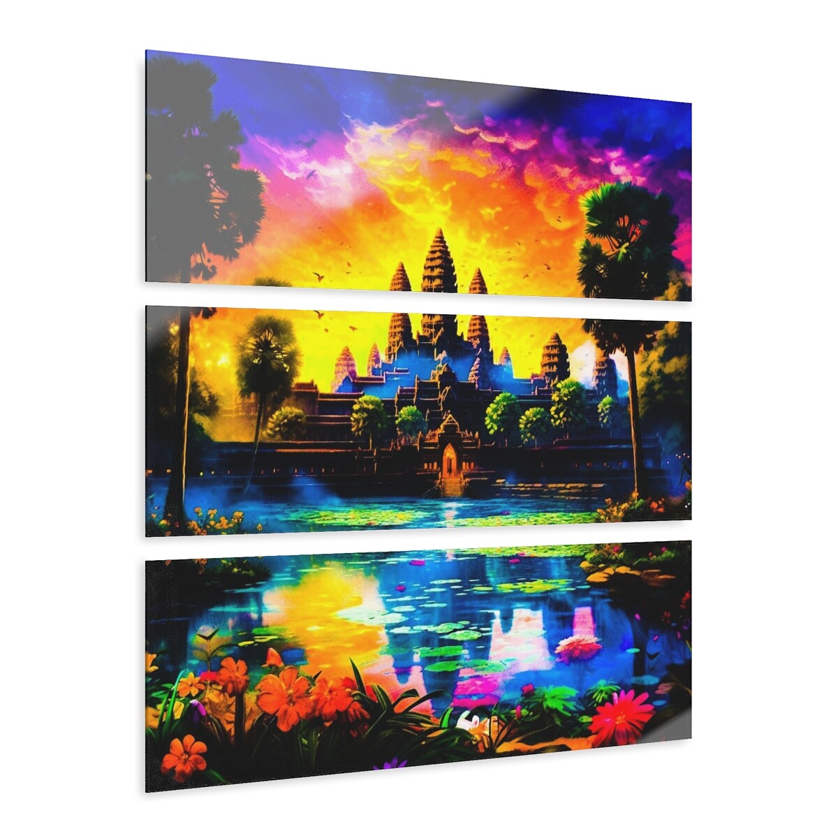 Trio of Custom Acrylic Prints