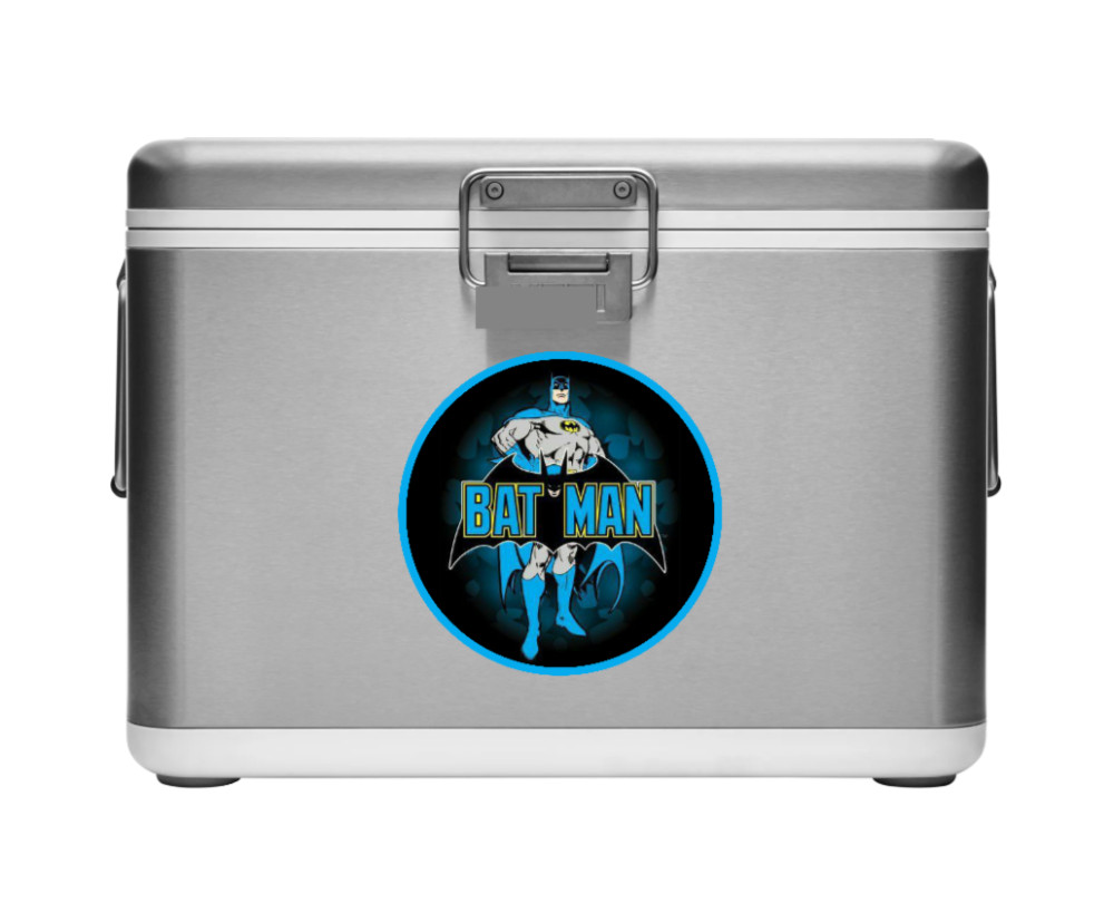 Batman "Blue" – 4" Handmade Vinyl Decal Vehicle Cooler Laptop Decor Tumbler 2026