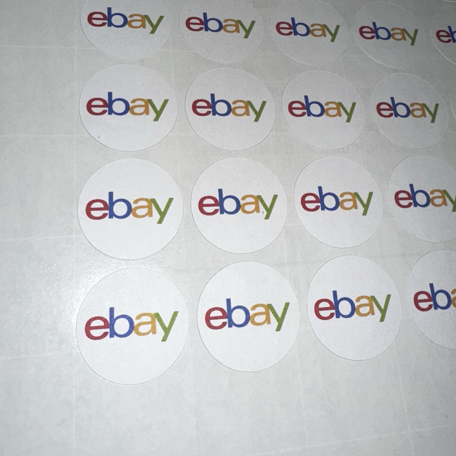 48 – 1” Round eBay Stickers For Shipping Letters Packaging Mail Fast Ship
