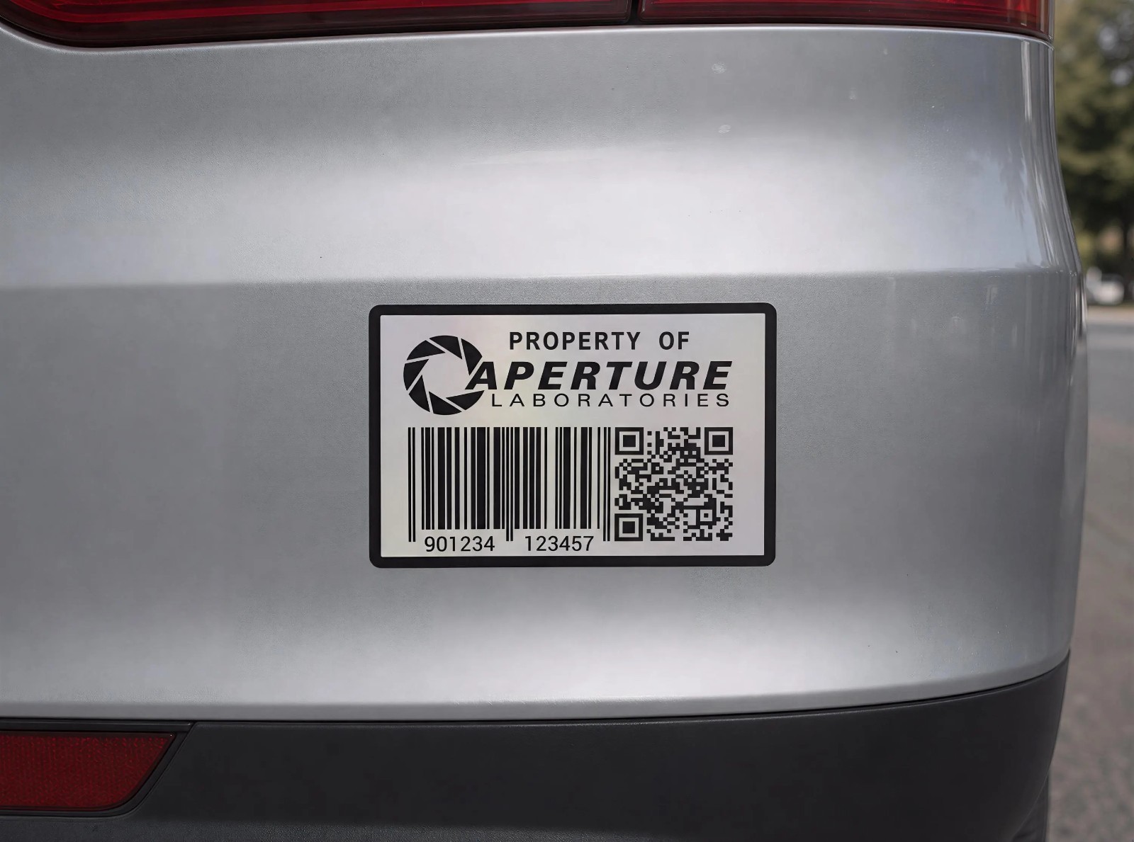 Aperture Science Historic Logo Stickers, Portal Game Historic Logos Decals