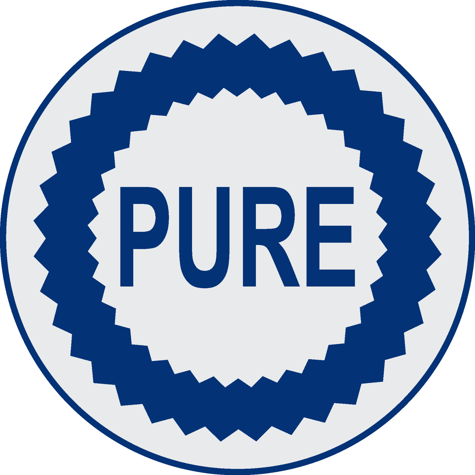 Pure oil sticker weatherproof bumper vinyl decal
