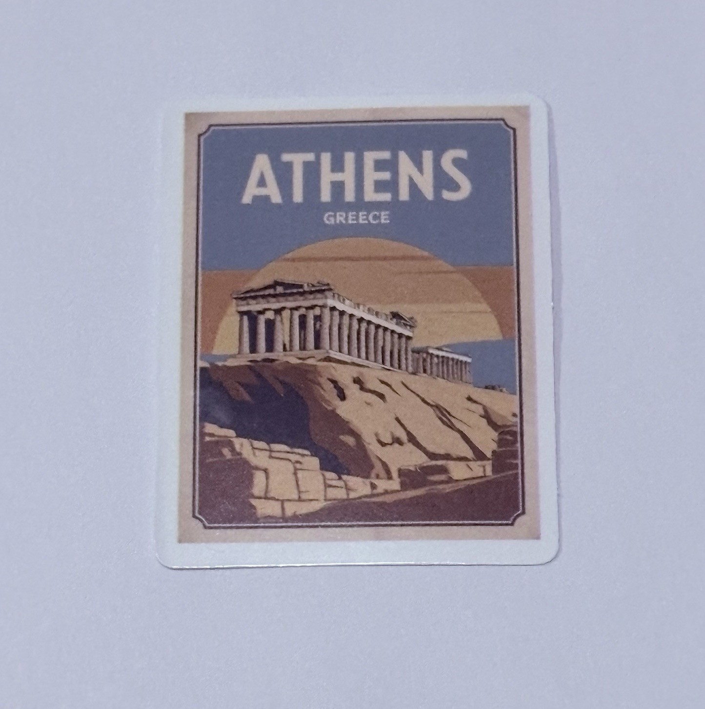 Acropolis Athens Greece Sticker Travel Tour Art Decal Vinyl Souvenir Tc15
