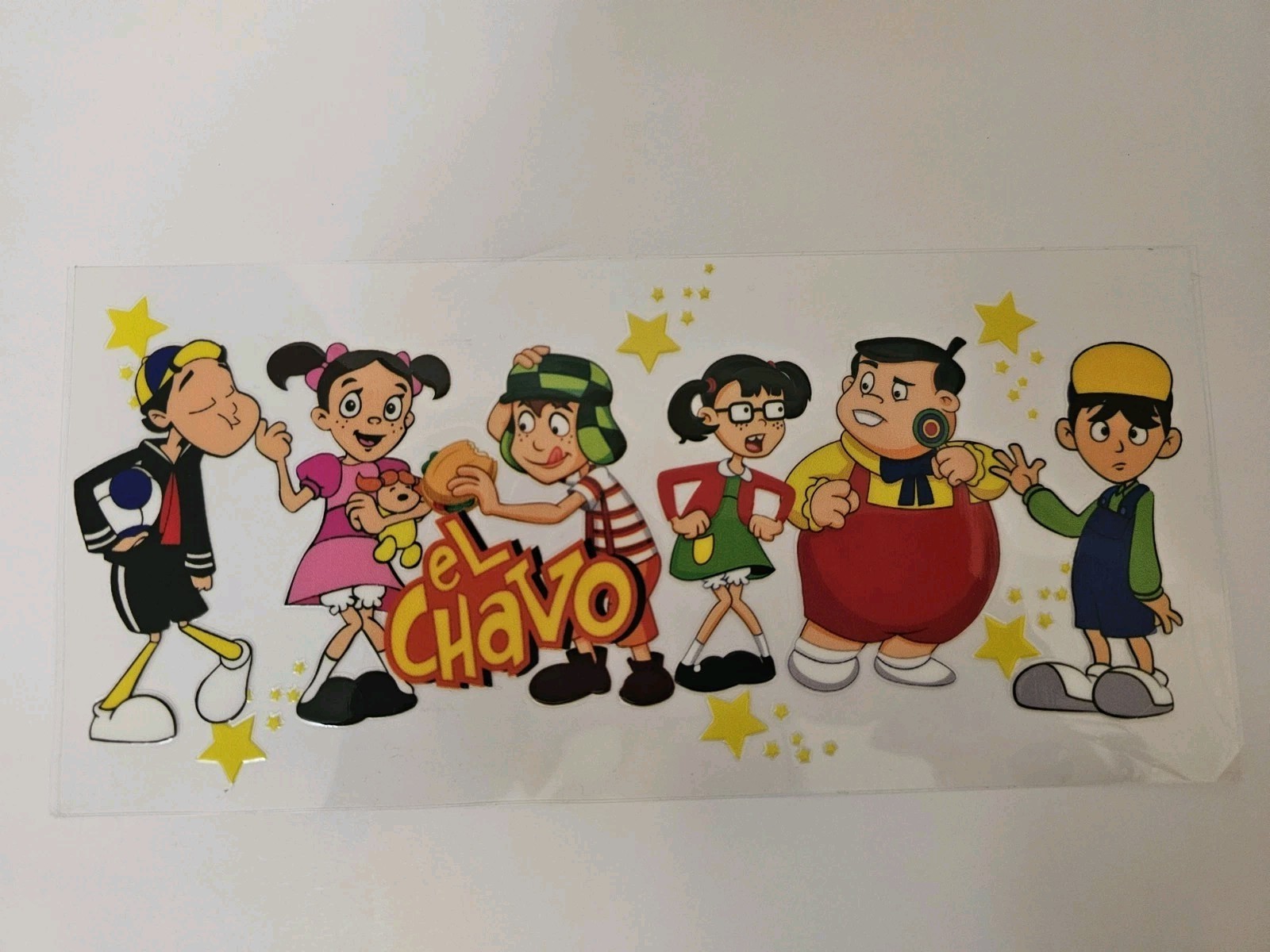 El Chavo Del Ocho Assorted Cup Wrap Transfer Decals
