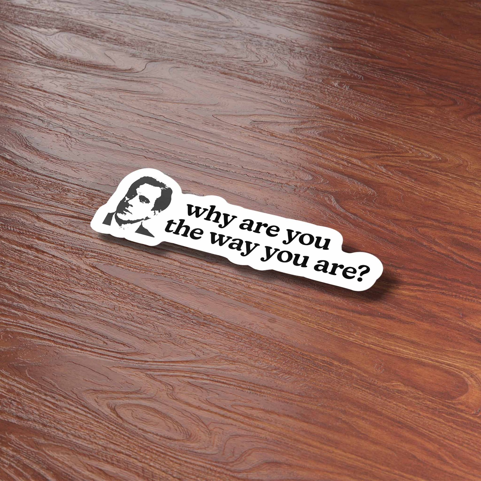 Why Are You the Way You Are? TV Quote Sticker