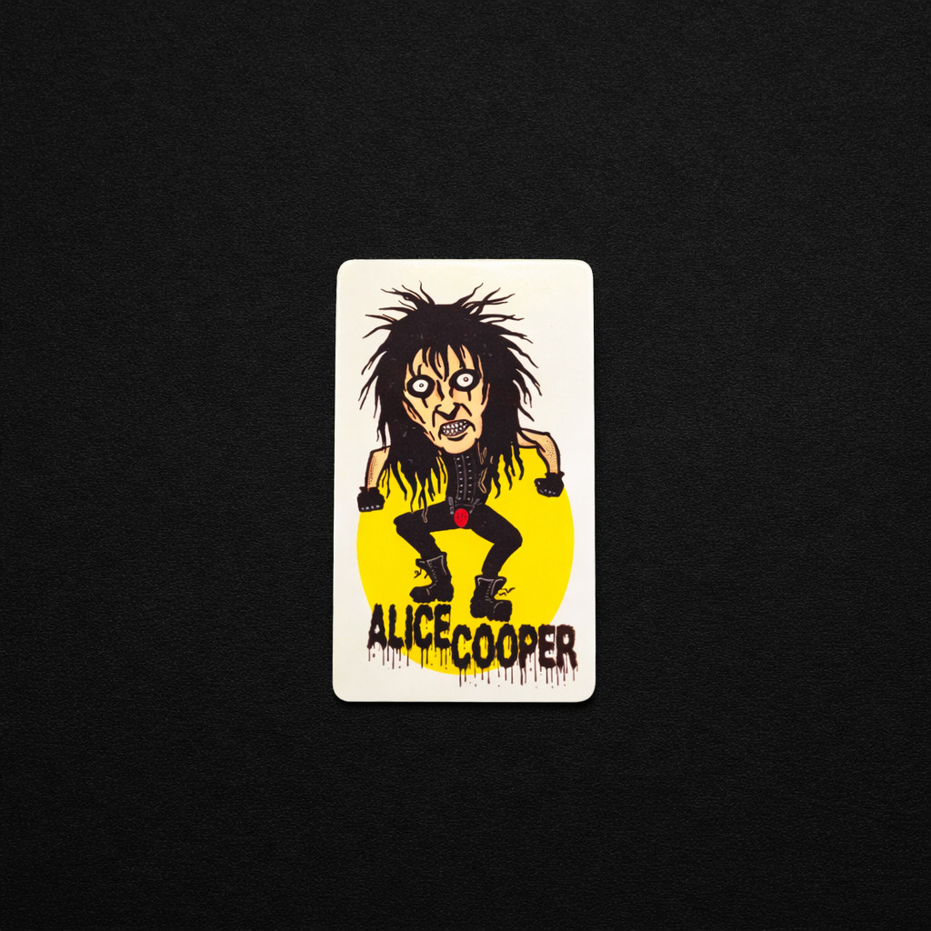 Alice Cooper Inspired Stickers School's Out Hard Rock Metal Music Vinyl Decals