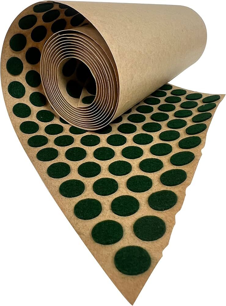 3/8" Green Felt Dots Surface Protector Felt Pads TROPHY Lamp supplies CRAFTS