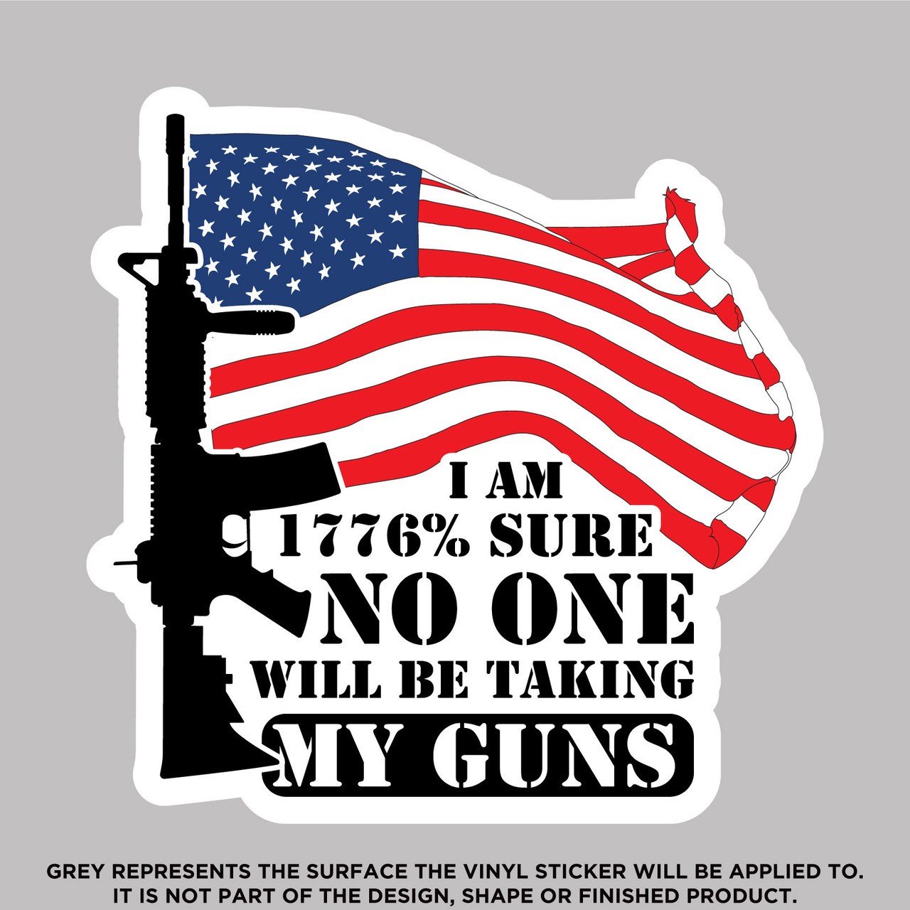 I Am 1776% Sure No One Will Be Taking My Guns