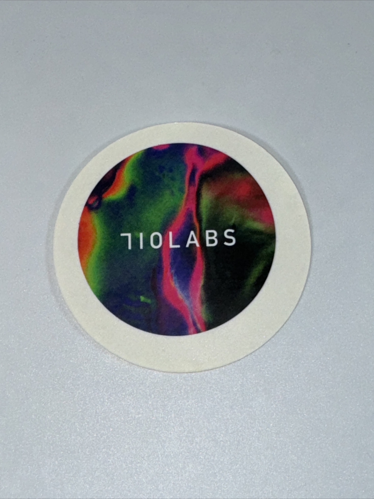 710 LABS – 710Labs Rainbow Logo Sticker – 2×2 Inches