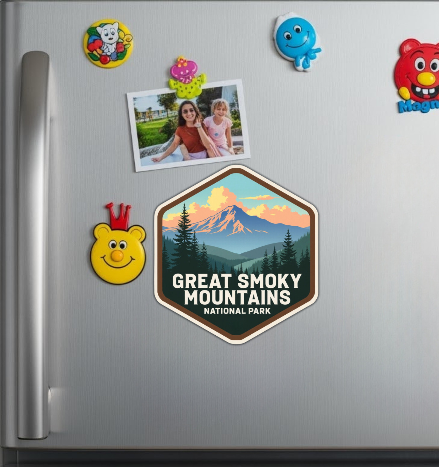 Great Smoky Mountains National Park Fridge Magnet or Laptop Sticker