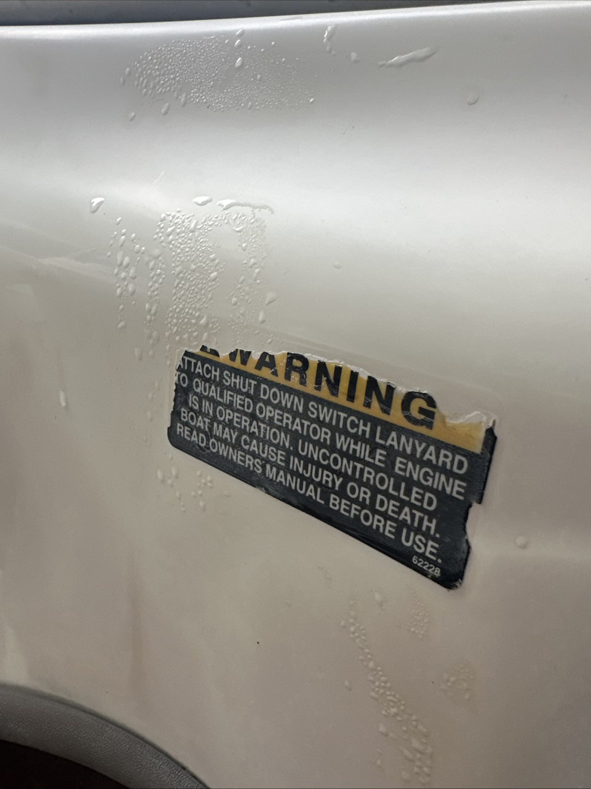 CUSTOM BOAT SAFETY DECAL RECONSTRUCTION SET