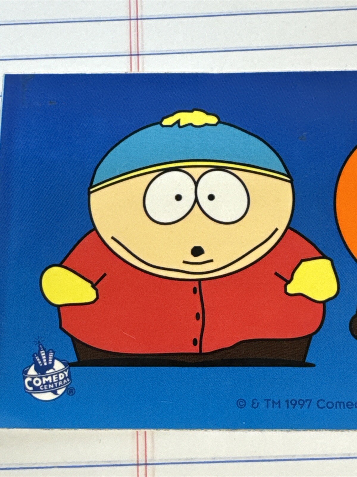 BUMPER STICKER SOUTH PARK KIDS GROUP VINTAGE STICKER 1997 COMEDY CENTRAL 90’s