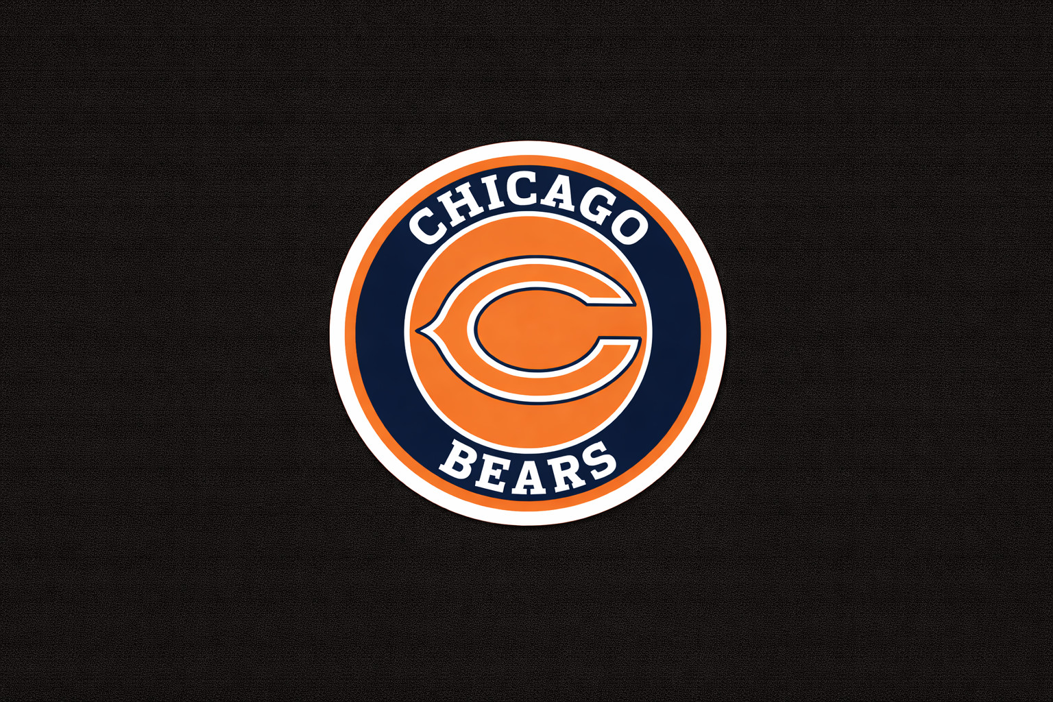 Football Inspired Stickers Go Bears, Bears Win, Bear Down Chicago Bears Decals