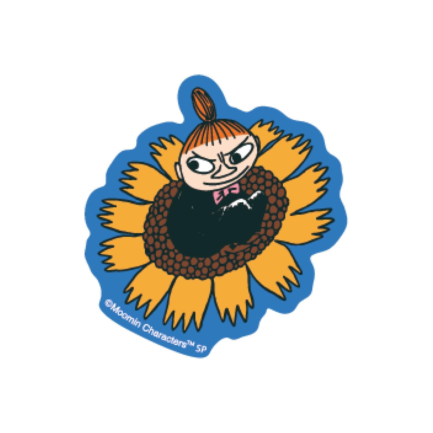Moomin Character Sticker / Sunflower Little My Nordic
