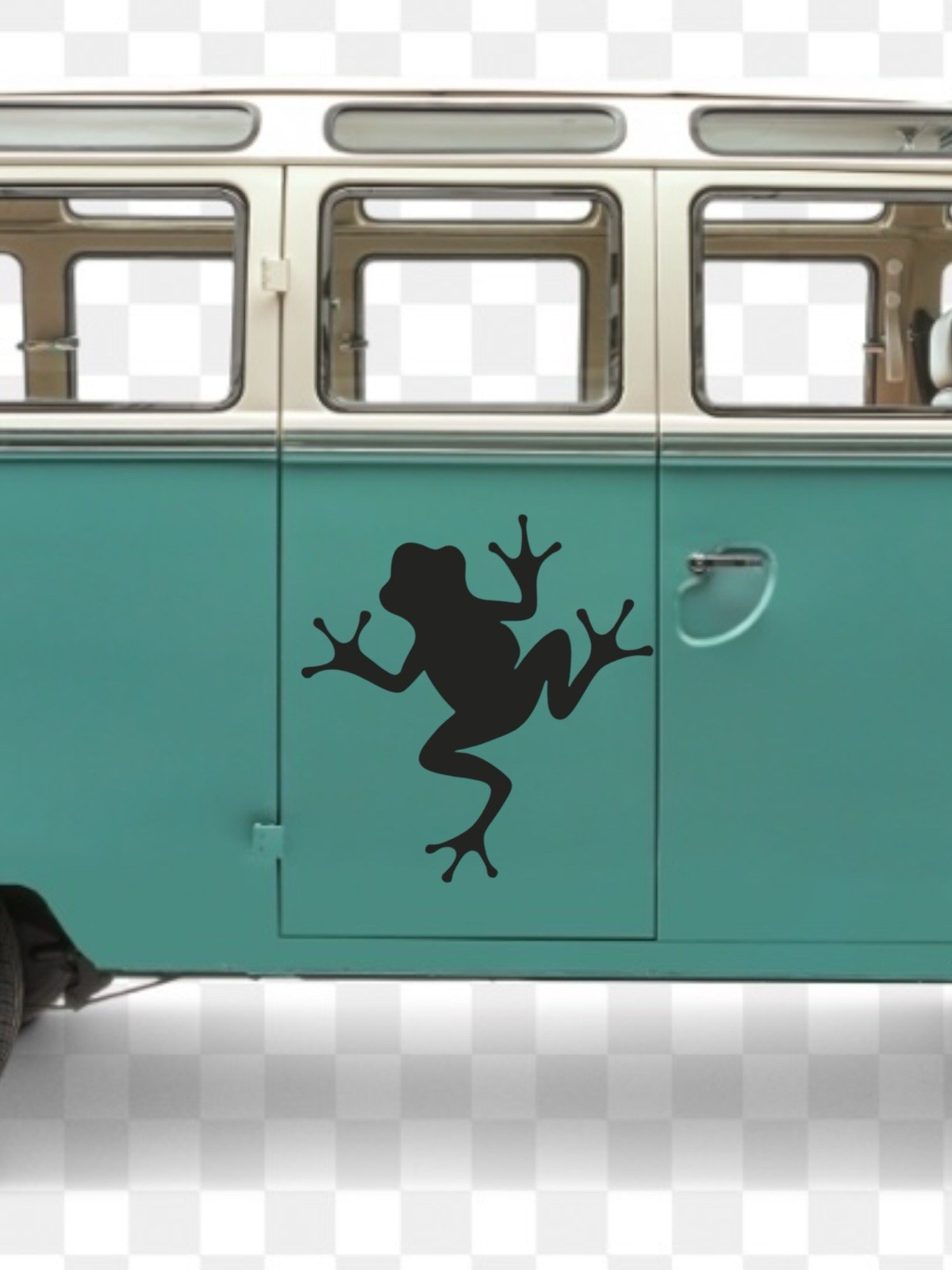 Frog design#3 Decal for car Windows Laptops most Smooth Surfaces