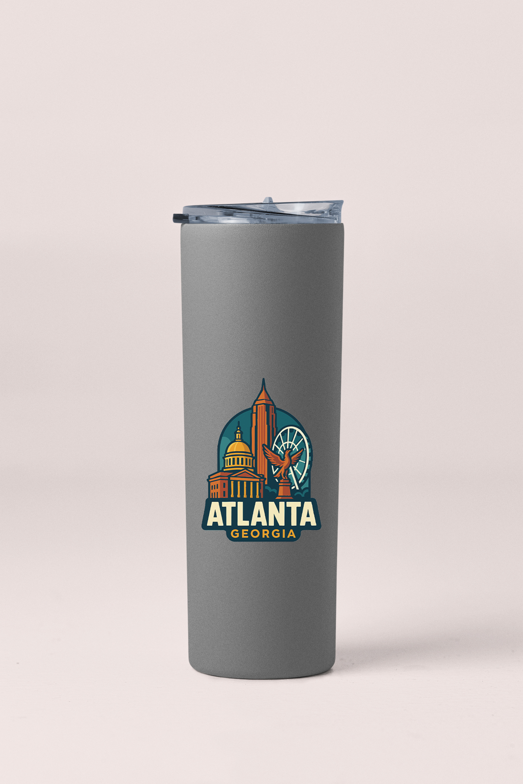 Atlanta Sticker Decal Vinyl Die-Cut City Skyline Landmark Design