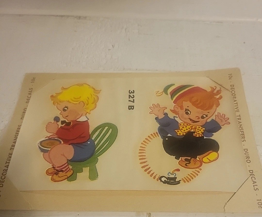 1950s Decal Kids Fairytales