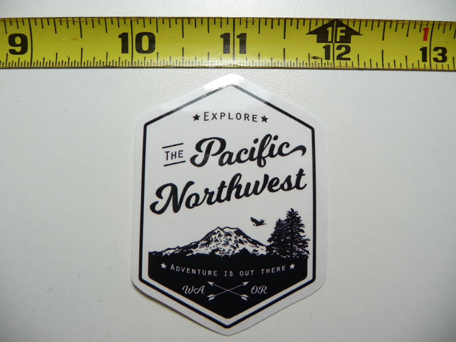 OREGON THE PACIFIC NORTHWEST SMALL STICKER DECAL PRIDE SOUVENIR TRAVEL MEMORIES