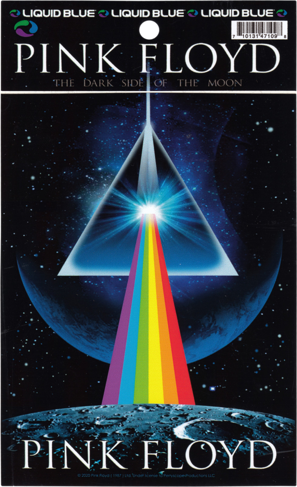 Sticker – Pink Floyd Dark Side Moon Invasion Rock Music Band 5.25" Decal #12097