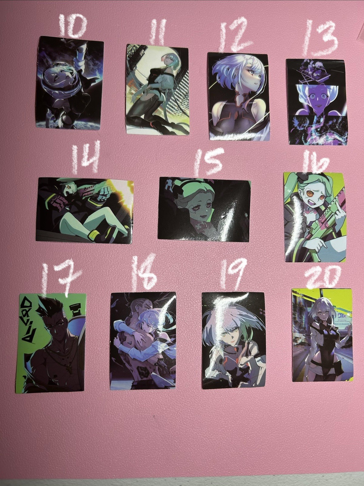 Cyber Punk And More Anime Stickers