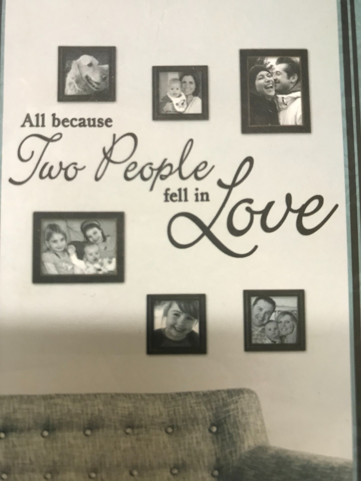 My Thoughtful Wall Vinyl Lettering Wall Art 11X24in Easy install Art Decor