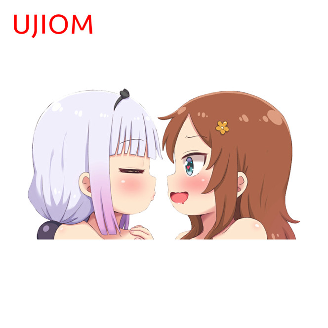 EARLFAMILY 5.1" kanna kamui Car Sticker Car Windows Waifu Personality Decals