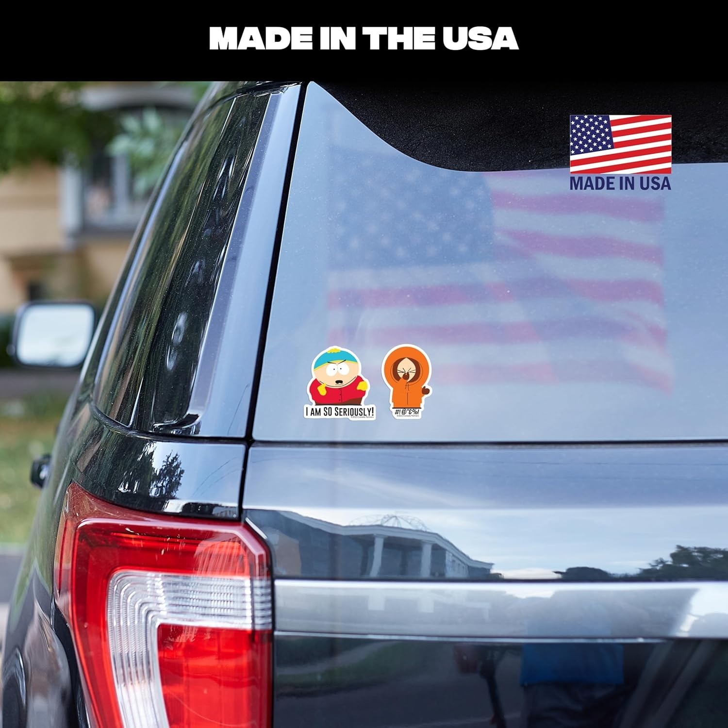 Licensed South Park Vinyl Decals – Set of 12 Waterproof Stickers for Fans