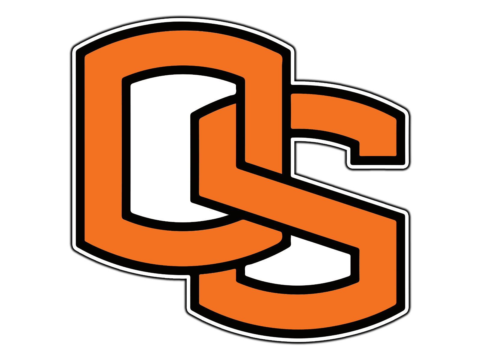 Oregon State Beavers Logo #2 College Sticker Waterproof Vinyl Decal Die-Cut Car