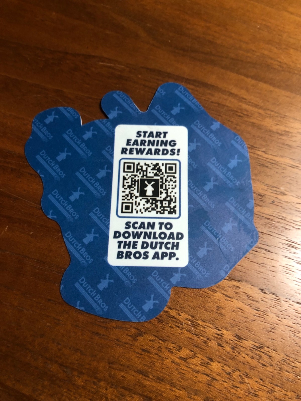 DUTCH BROS 1992 4 Inch COMPUTER STICKER NEW NICE