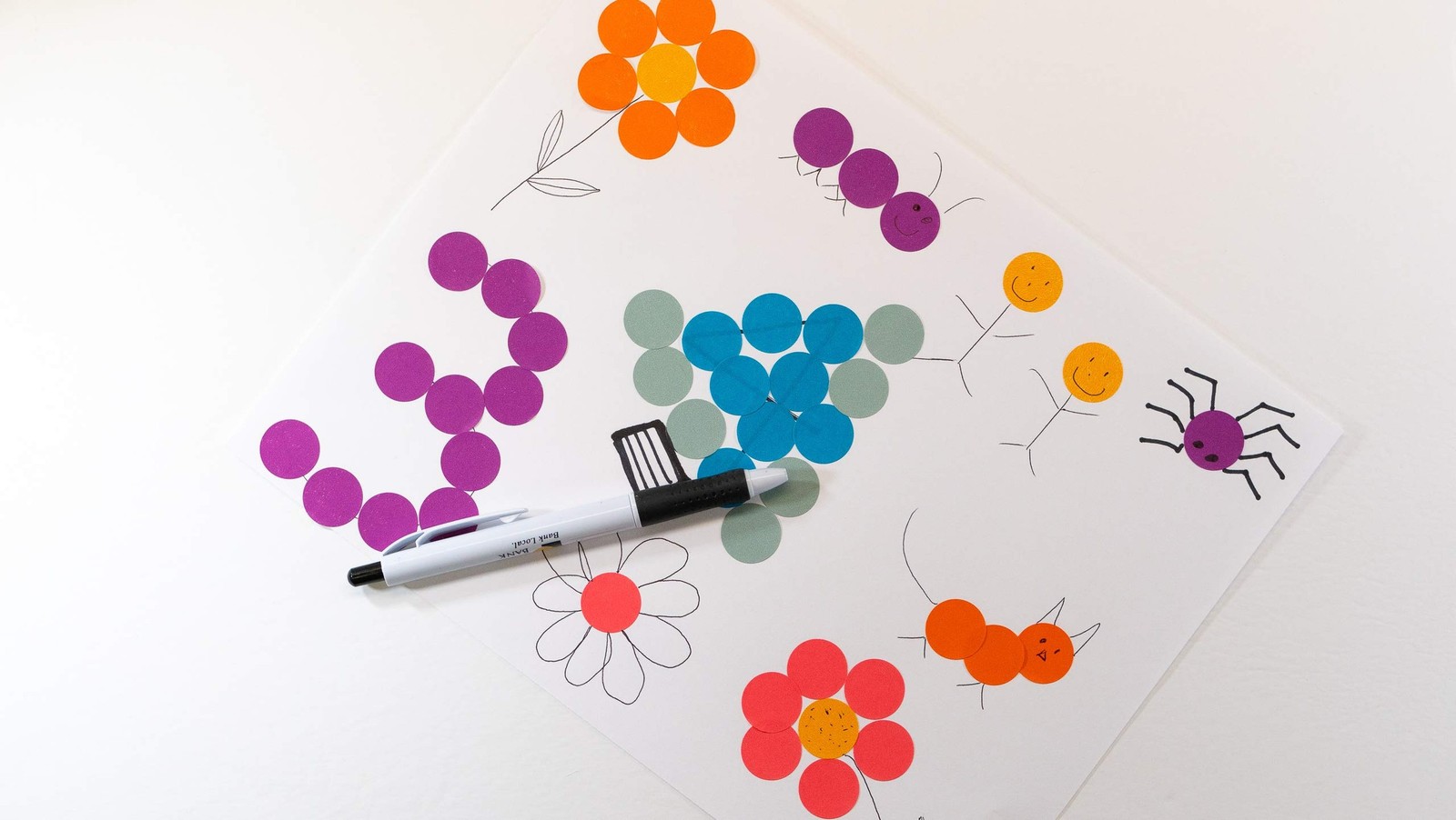 Sunburst Systems 7068 Color Coding Dot Labels, 3/4", 2400 dots, Multi-Colored