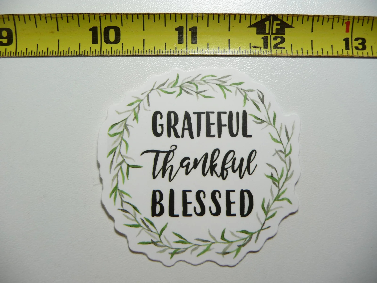 RELIGIOUS GRATEFUL THANKFUL BLESSED SMALL STICKER DECAL CHURCH FAITH CHRISTIAN
