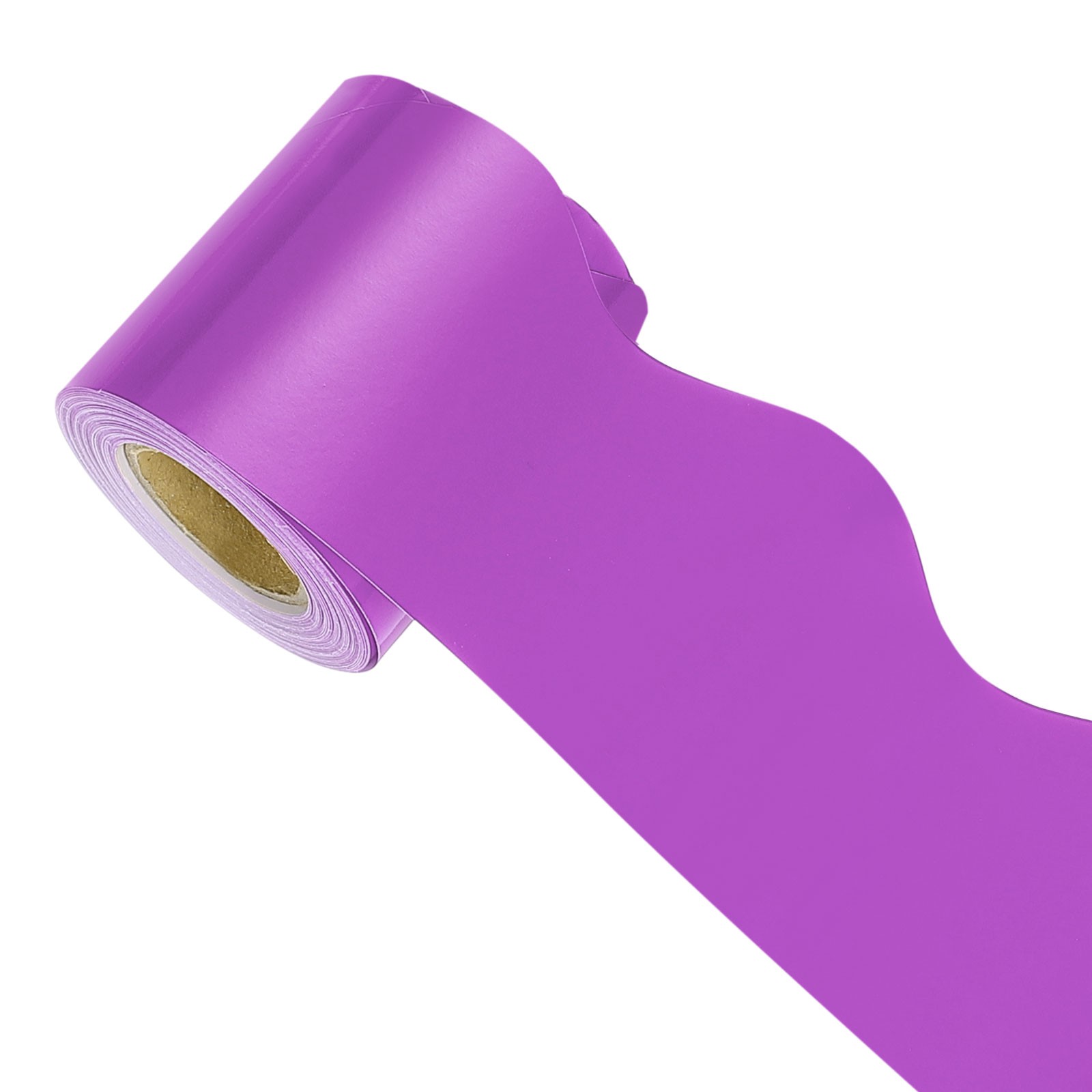 Bulletin Board Border, 32.8Ft x 2.24Inch Classroom Border Trim, Purple