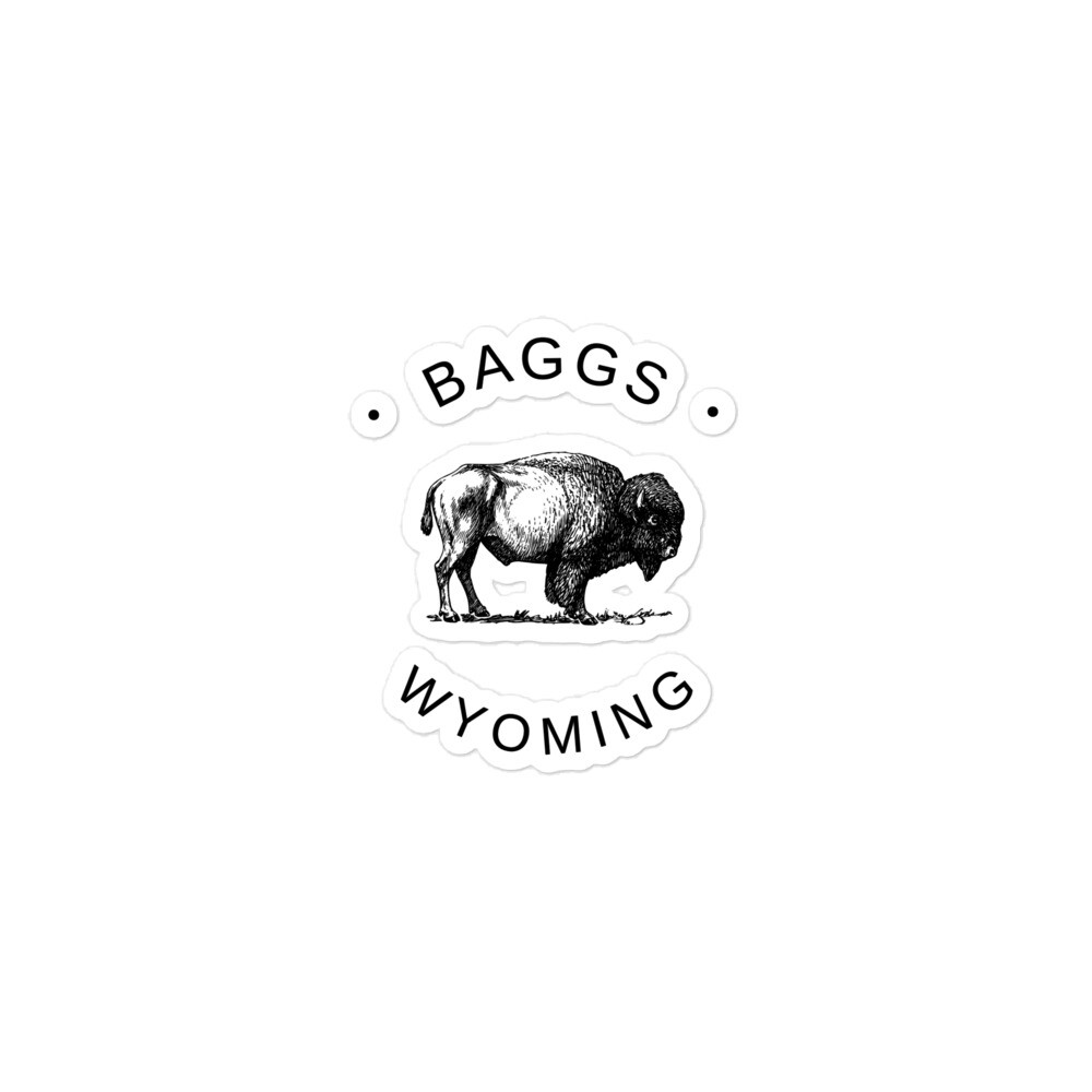 Baggs Wyoming Sticker