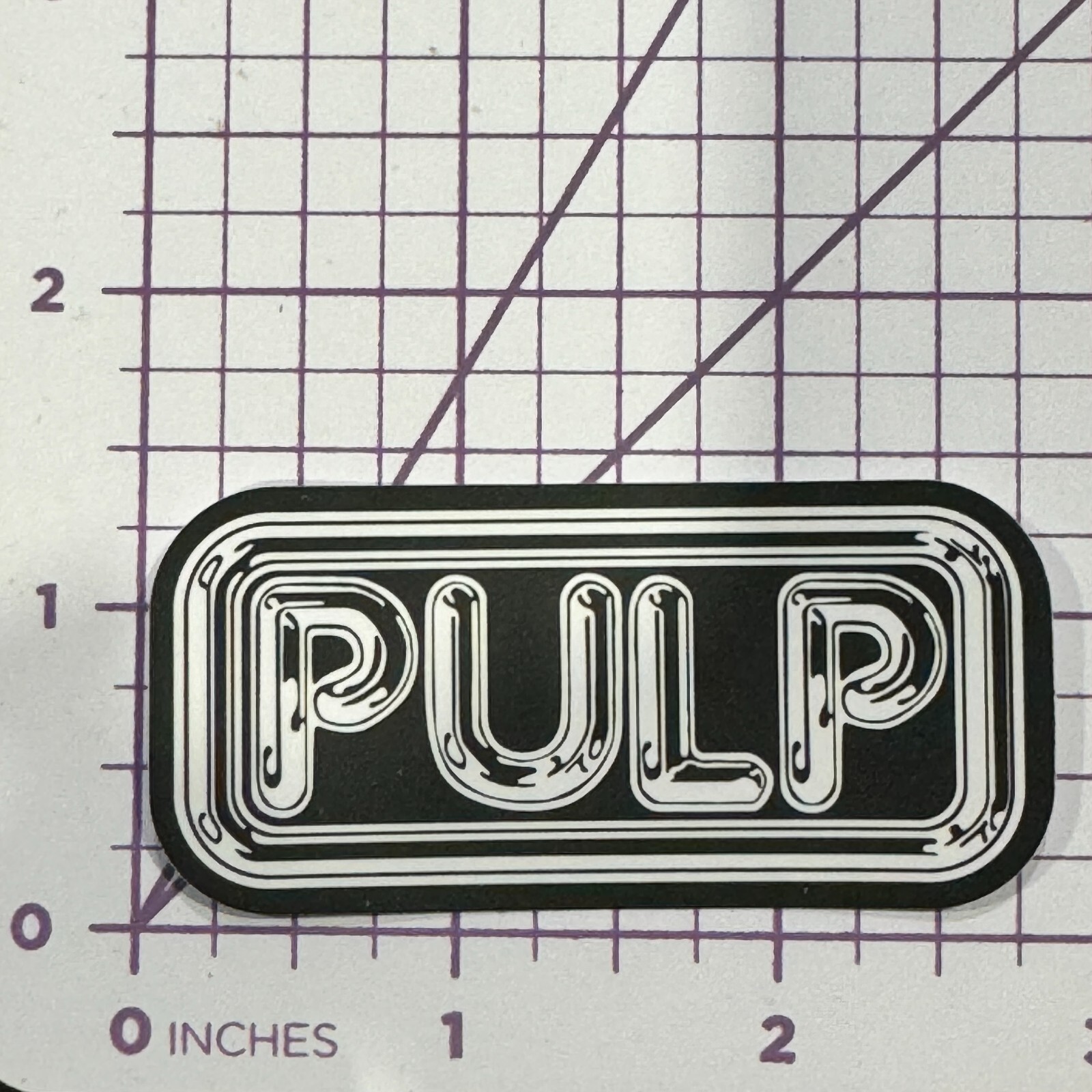 PULP – Brit POP Big 4 – Band Logo Vinyl Decal Sticker Bomb Alt Rock Indie Pop
