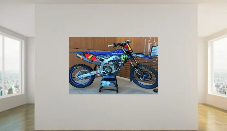 Deegan Supercross Bike Wall Vinyl Decal Poster Dirt Bike (Removable Adhesive)