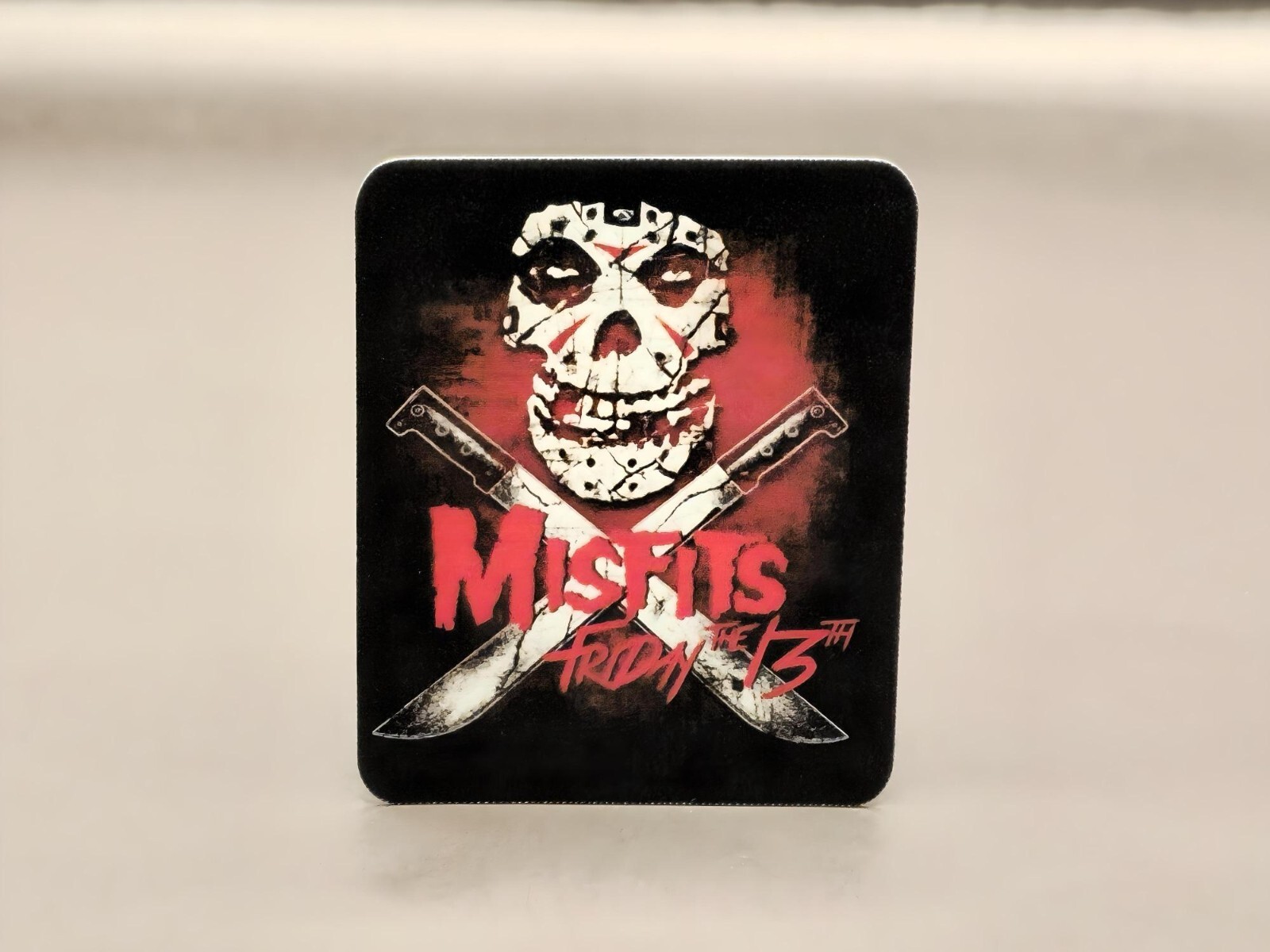 Misfits Inspired Stickers Horror Punk Rock Fiend Skull Band Vinyl Decals Guitar