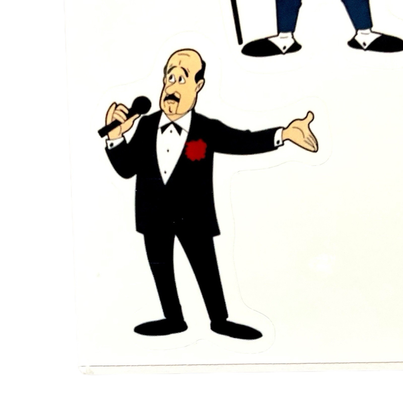 Hulk Hogan's Rock 'n' Wrestling Heels Saturday Morning Cartoon Stickers Sheet