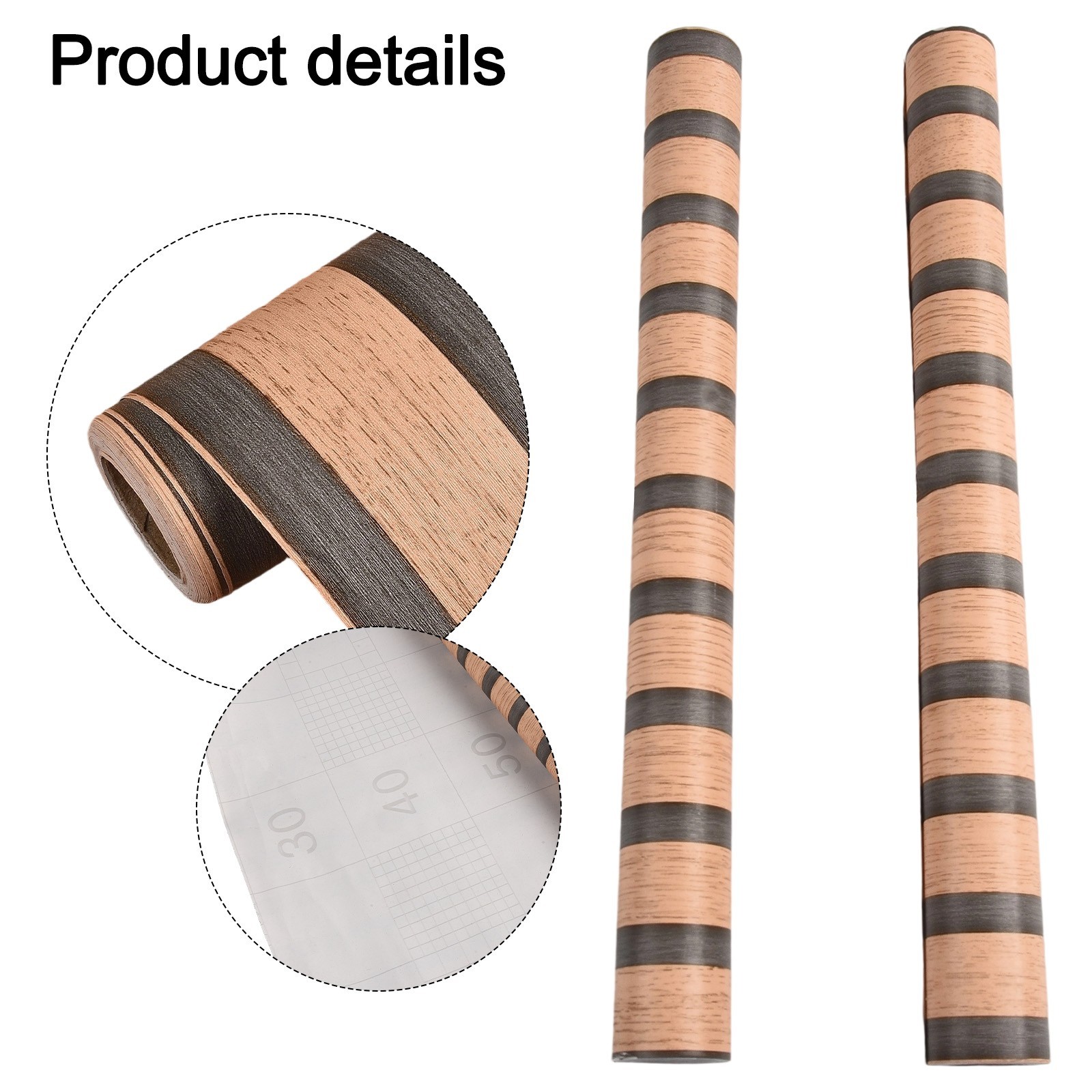 Easy Application 3D Faux Wooden Slat Wall Sticker for Contemporary Homes
