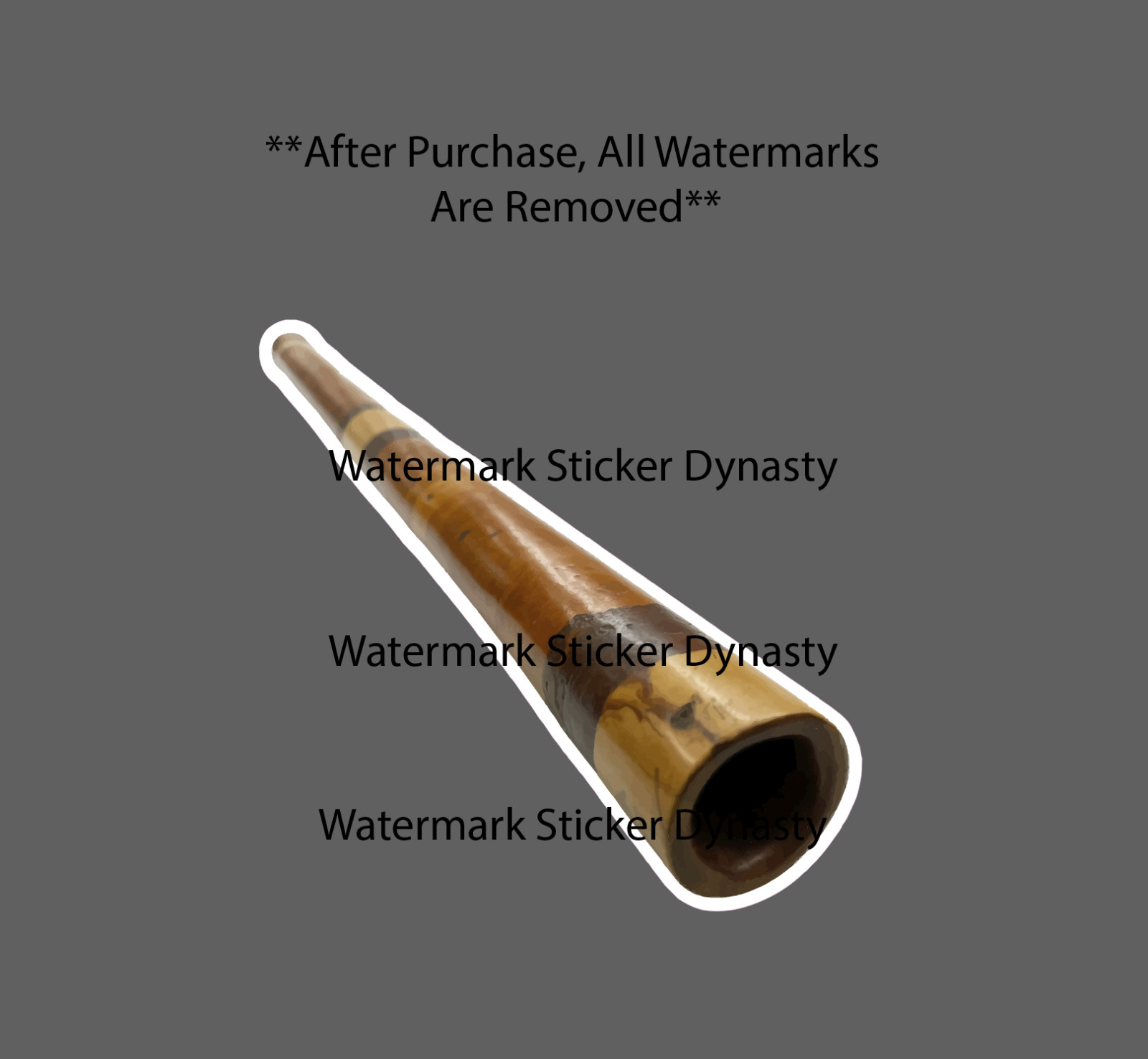 Didgeridoo Sticker Waterproof Decal Music Instrument Aussie Australia Gift NEW