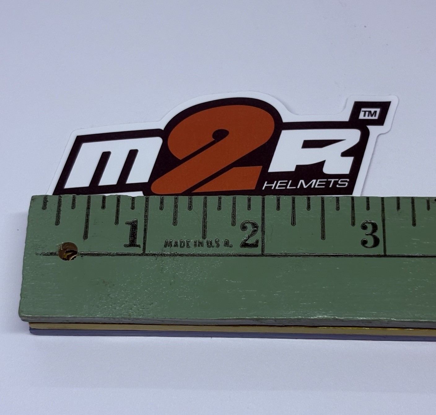 M2R Racing Sticker Vinyl Art Decal Car Window Wall Bumper Matte Finish 3.25” P4
