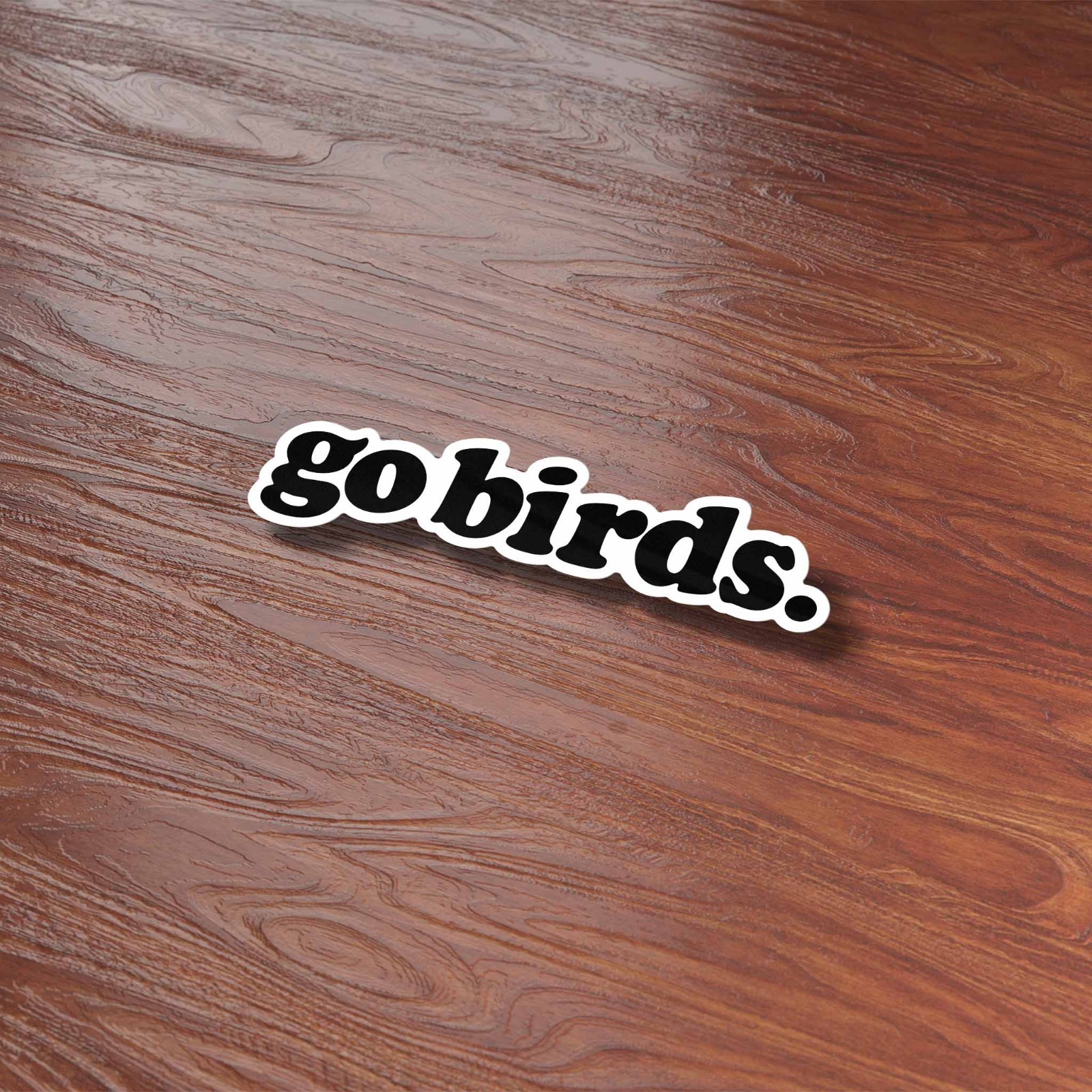 Go Birds Philly Sticker – Funny Philadelphia Pennsylvania Decal for Laptop