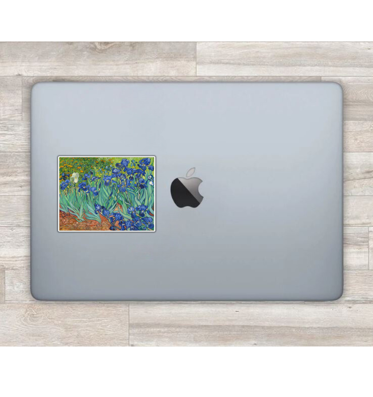 Irises by Vincent Van Gogh Fridge Magnet or Laptop Sticker