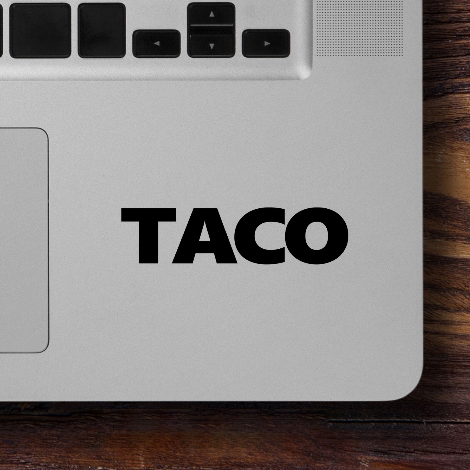 TACO Vinyl Decal Sticker V1 – Always Chickens Out Funny Protest Political Design