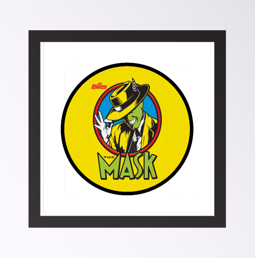 Movie – The Mask – 4" Handmade Vinyl Decal Vehicle Decor Cooler Laptop Tumbler