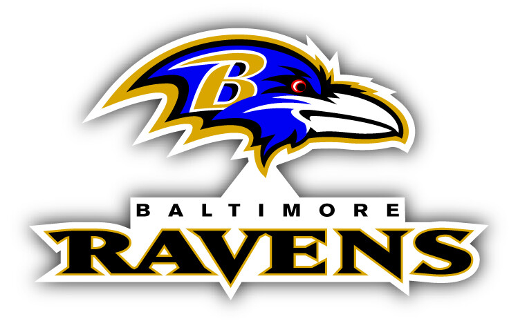 Baltimore Ravens NFL Football Sport Logo Car Bumper Sticker Decal "SIZES"