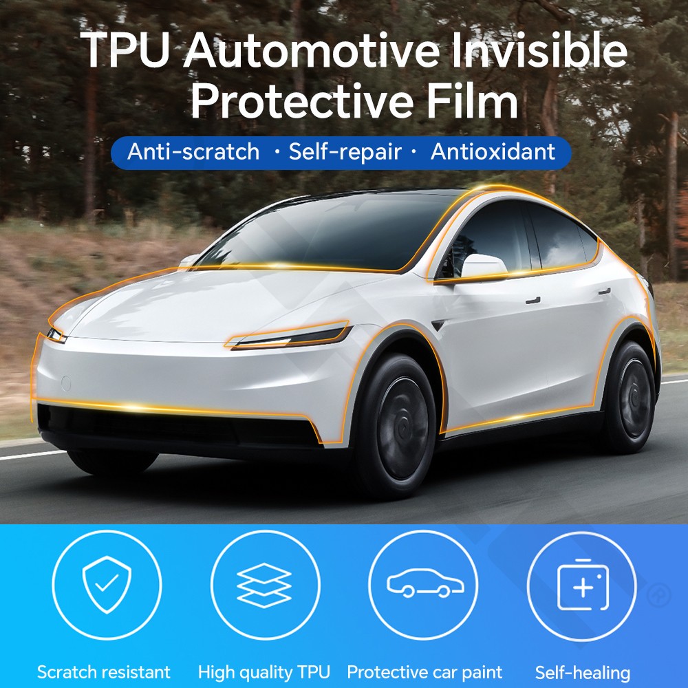 Tesla Model Y Standard 2026-UP Paint Protection Gloss Clear Film PreCut Kit PPF
