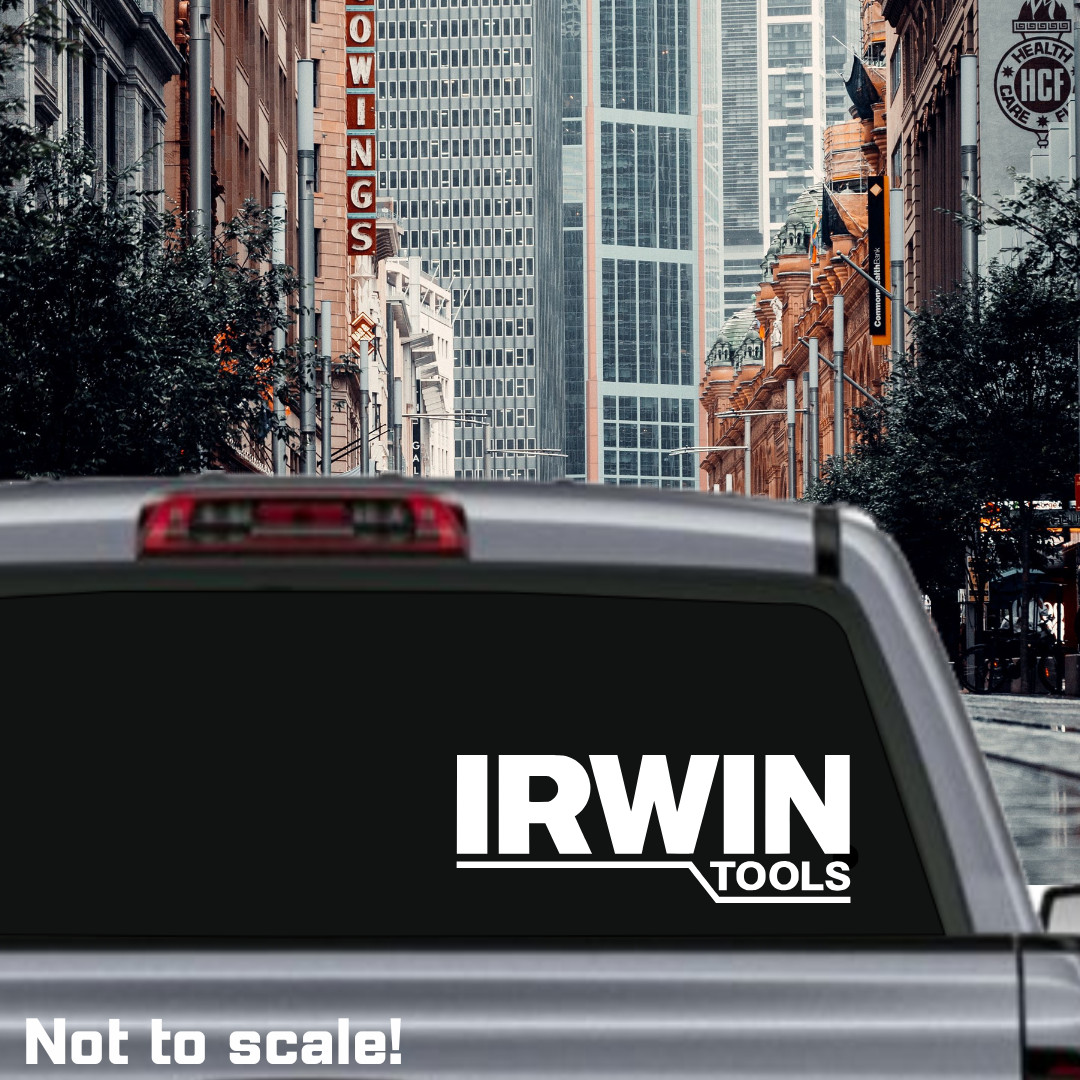 Irwin Tools Sticker – Pliers, Drill Bit, Hole Saw, Multiple Sizes, USA Made